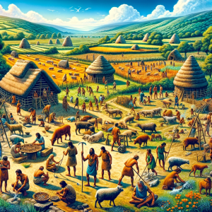 Early Human Agricultural Community after 10,000 BC